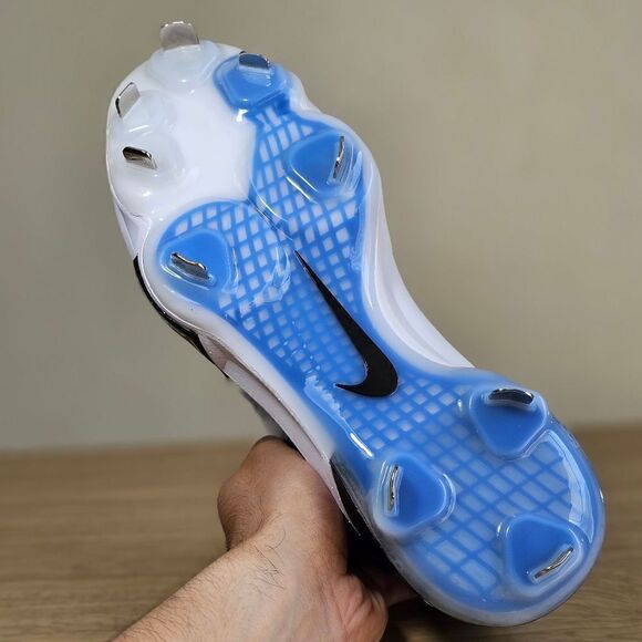 Nike Force Zoom Trout 9 Elite Blue Black Men's Baseball Cleats Shoes FN7229-400 - Picture 4 of 14